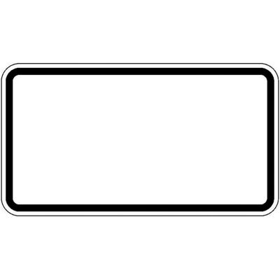 Magni, Informationsschild, ZZ.blanko, 330x600mm Grund weiss - Rand schwarz RAL-Gütezeichen Folie RA1 Magni, Informationsschild, ZZ.blanko, 330x600mm Grund weiss - Rand schwarz RAL-Gütezeichen Folie RA1