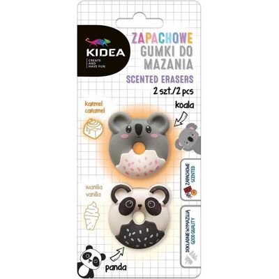 Derform, Korrekturmittel, Radiergummis mit Panda-Koala-Duft, 2 Stück, KIDEA Derform, Korrekturmittel, Radiergummis mit Panda-Koala-Duft, 2 Stück, KIDEA