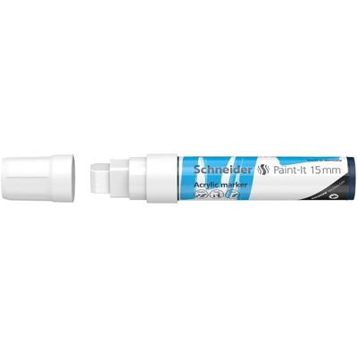 Schneider, Marker, Acrylmarker Paint-It 330 15mm weiss (1x) Schneider, Marker, Acrylmarker Paint-It 330 15mm weiss (1x)