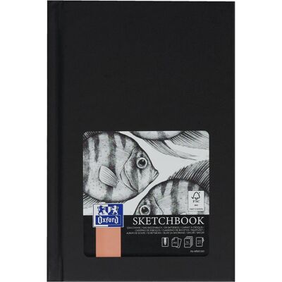 Oxford, Heft + Block, Skizzenbuch (A6, Blanko, Harter Einband) Oxford, Heft + Block, Skizzenbuch (A6, Blanko, Harter Einband)