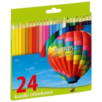 NoName, Malstifte, Bleistiftstifte 24 Farben UNIONL (24x) NoName, Malstifte, Bleistiftstifte 24 Farben UNIONL (24x)