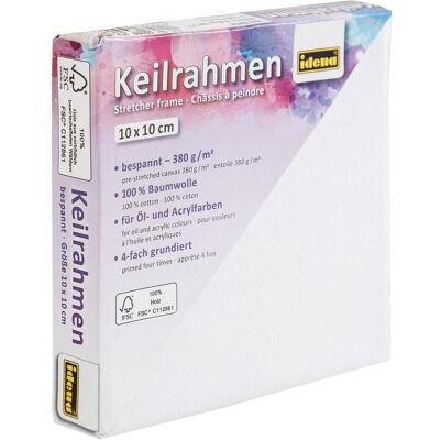 Idena, Keilrahmen, Keilrahmen 10x10cm FSC100% (10 x 10 cm) Idena, Keilrahmen, Keilrahmen 10x10cm FSC100% (10 x 10 cm)