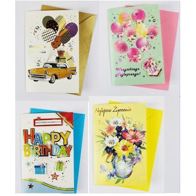 Teka, Grusskarte + Briefpapier, Karte für besondere Anlässe LUX 3 MIX (12 Stk.) (12 Stk.) Teka, Grusskarte + Briefpapier, Karte für besondere Anlässe LUX 3 MIX (12 Stk.) (12 Stk.)