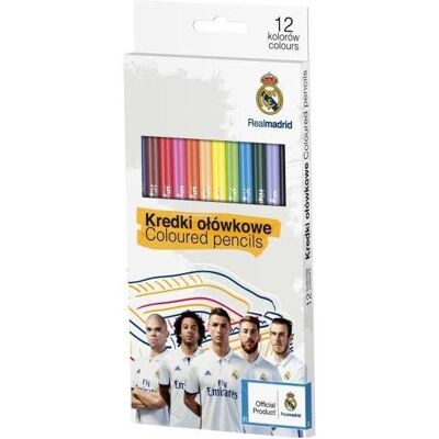 Astra, Malstifte, Bleistiftstifte 12 Farben Real Madrid (12x) Astra, Malstifte, Bleistiftstifte 12 Farben Real Madrid (12x)