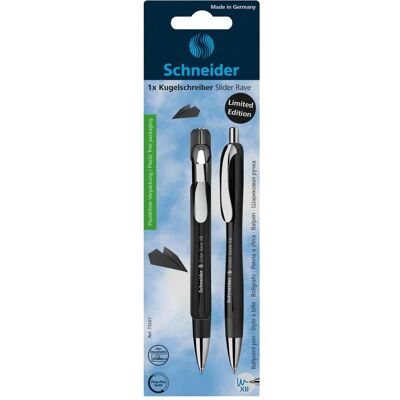 Magni, Schreibstifte, Schneider Kugelschreiber Slider Rave XB schwarz Blister (1x) Magni, Schreibstifte, Schneider Kugelschreiber Slider Rave XB schwarz Blister (1x)