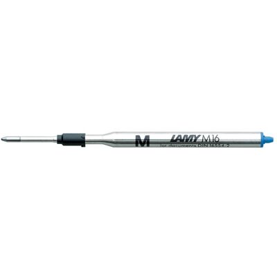 Lamy, Ersatzpatronen + Tintenfass, Kugelschreiber-Grossraummine M 16 (Blau, 0.20 mm, 1 Stk.) Lamy, Ersatzpatronen + Tintenfass, Kugelschreiber-Grossraummine M 16 (Blau, 0.20 mm, 1 Stk.)