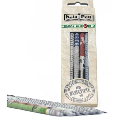Rheita, Bleistift, Bleistift HB Zeitungspapier6St (HB, 6x) Rheita, Bleistift, Bleistift HB Zeitungspapier6St (HB, 6x)
