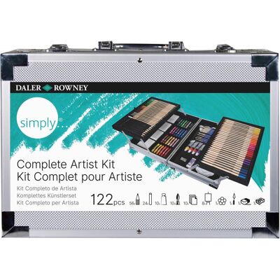Daler-Rowney, Malstifte, Complete Artist Kit (122x) Daler-Rowney, Malstifte, Complete Artist Kit (122x)