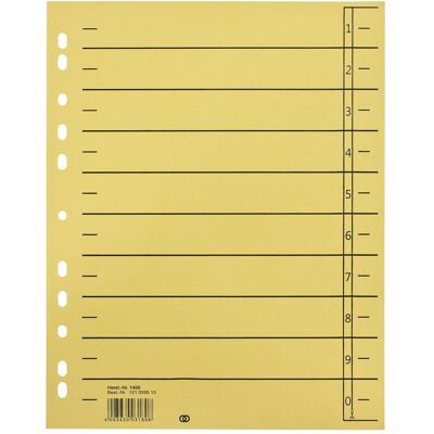 Soennecken, Ordner Zubehör, Trennblatt oeco 1455 A4 230g Karton ge 100St. Soennecken, Ordner Zubehör, Trennblatt oeco 1455 A4 230g Karton ge 100St.