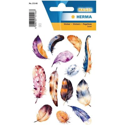 Herma Sticker, Sticker Feder (13 Sticker) Herma Sticker, Sticker Feder (13 Sticker)