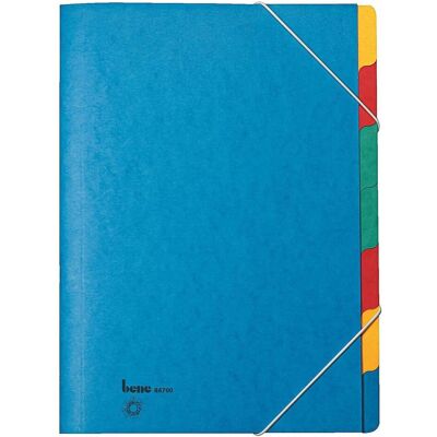 Bene, Mappe, Ordnungsmappe 7 Fächer blau (A4) Bene, Mappe, Ordnungsmappe 7 Fächer blau (A4)
