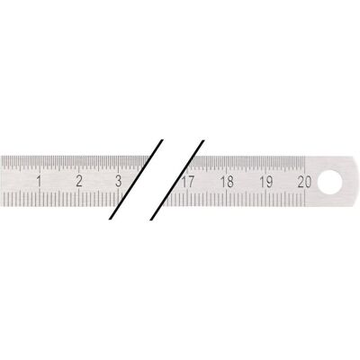 Tecwerk, Lineal, Stahlmassstab Länge 200 mm rostfreier Stahl biegsam Teilung B = mm/1/2 mm (20 cm, Stahl) Tecwerk, Lineal, Stahlmassstab Länge 200 mm rostfreier Stahl biegsam Teilung B = mm/1/2 mm (20 cm, Stahl)