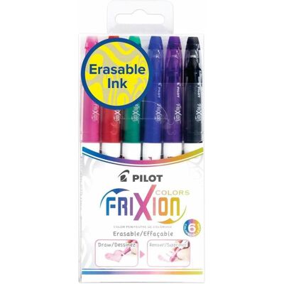 Pilot, Malstifte, FriXion Colors Set à 6 (6x) Pilot, Malstifte, FriXion Colors Set à 6 (6x)