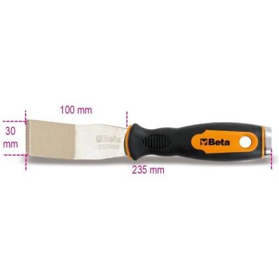 BETA, Cutter, 014790320 1479Rb/2 - Gebogene Abstreifklinge (Ersatzklinge) BETA, Cutter, 014790320 1479Rb/2 - Gebogene Abstreifklinge (Ersatzklinge)