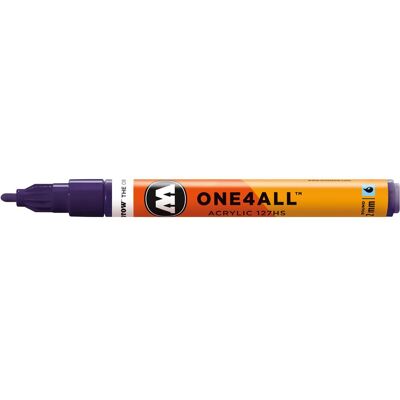 Molotow, Marker, Permanentmarker One4All 127 HS nachfüllbar 2mm violett dunkel (1x) Molotow, Marker, Permanentmarker One4All 127 HS nachfüllbar 2mm violett dunkel (1x)