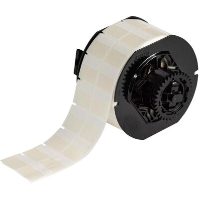 Brady, Etikettenrolle, B33-116-417, selbstlaminierendes Vinyl, Weiss/Transparent, 25.40 x 9.53(25.40) mm, permanent (25.40 mm) Brady, Etikettenrolle, B33-116-417, selbstlaminierendes Vinyl, Weiss/Transparent, 25.40 x 9.53(25.40) mm, permanent (25.40 mm)