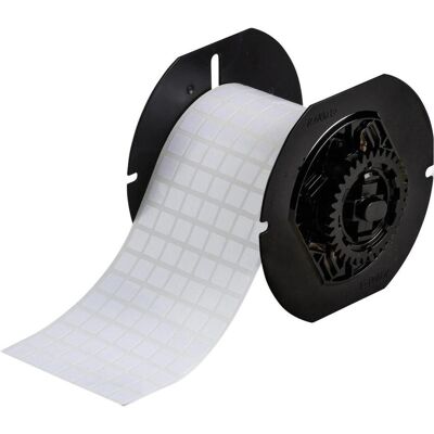 Brady, Etikettenrolle, B33-12-8423, Polyester, Weiss, 12,7 x 11,1mm, permanent, 7-bahnig (2500 E.) (107.95 mm) Brady, Etikettenrolle, B33-12-8423, Polyester, Weiss, 12,7 x 11,1mm, permanent, 7-bahnig (2500 E.) (107.95 mm)