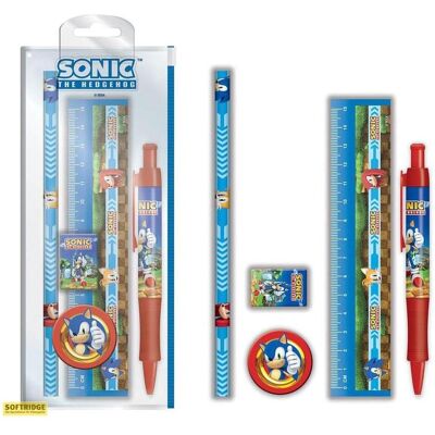Pyramid Bleistift, Sonic The Hedgehog set papeterie 5 pièces Golden Rings (1x) Pyramid Bleistift, Sonic The Hedgehog set papeterie 5 pièces Golden Rings (1x)
