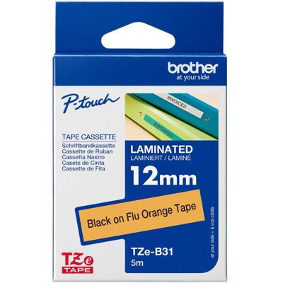 Brother Beschriftungsband, Tze-B31 (1.20 cm, Schwarz) Brother Beschriftungsband, Tze-B31 (1.20 cm, Schwarz)