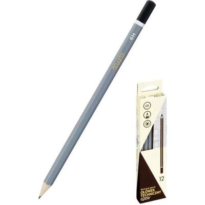 GrandHall, Bleistift, Technischer Bleistift 2H (12 Stück) GRAND (2H, 12x) GrandHall, Bleistift, Technischer Bleistift 2H (12 Stück) GRAND (2H, 12x)