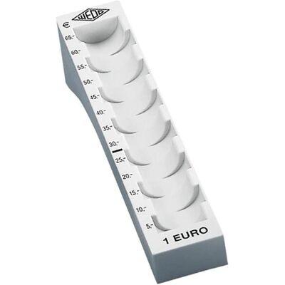 Wedo, Geldzähler, EURO 1,00 - Zählbrett - Hellgrau - für P/N: (Münzzähler) Wedo, Geldzähler, EURO 1,00 - Zählbrett - Hellgrau - für P/N: (Münzzähler)