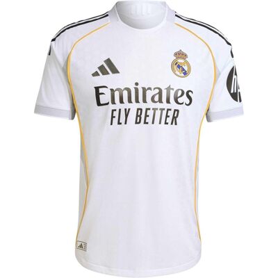 Adidas Herren, Fussballtrikot, Real H Jsy Au - white (M), Weiss, Schwarz, M Adidas Herren, Fussballtrikot, Real H Jsy Au - white (M), Weiss, Schwarz, M