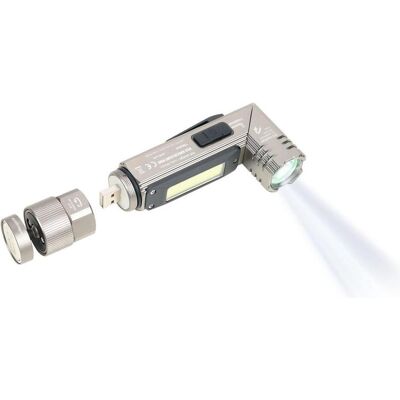 Troika, Taschenlampe, ECO KNICKLICHT PRO Taschenlampe Knicklampe multifunktional, titanfarben (14.90 cm, 200 lm) Troika, Taschenlampe, ECO KNICKLICHT PRO Taschenlampe Knicklampe multifunktional, titanfarben (14.90 cm, 200 lm)