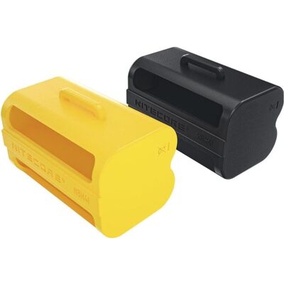 Nitecore, Taschenlampe Zubehör, Batteriemagazin NBM41, gelb Nitecore, Taschenlampe Zubehör, Batteriemagazin NBM41, gelb