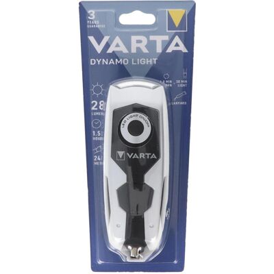 Varta Taschenlampe, Dynamo Light LED (14.20 cm, 28 lm) Varta Taschenlampe, Dynamo Light LED (14.20 cm, 28 lm)