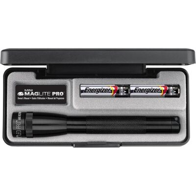 Maglite Taschenlampe, 155-000-613 Mini Pro LED AA Schwarz (16.78 cm, 332 lm) Maglite Taschenlampe, 155-000-613 Mini Pro LED AA Schwarz (16.78 cm, 332 lm)