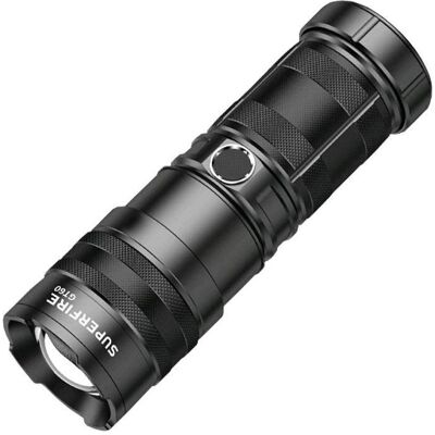 Superfire, Taschenlampe, flashlight GT60, 2600lm, USB-C (14 cm, 2600 lm) Superfire, Taschenlampe, flashlight GT60, 2600lm, USB-C (14 cm, 2600 lm)