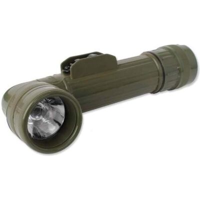 Mil-tec, Taschenlampe, Angle Flashlight R20 OD Green Halogen Mil-tec, Taschenlampe, Angle Flashlight R20 OD Green Halogen