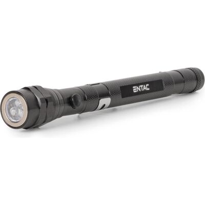Entac, Taschenlampe, Taschenlampe Teleskophals 1W Alu (17 cm, 30 lm) Entac, Taschenlampe, Taschenlampe Teleskophals 1W Alu (17 cm, 30 lm)