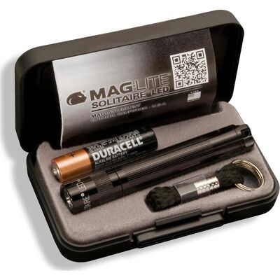 Maglite Taschenlampe, 160-000-482 Solitaire LED Mini-Taschenlampe Schwarz (8.10 cm, 47 lm) Maglite Taschenlampe, 160-000-482 Solitaire LED Mini-Taschenlampe Schwarz (8.10 cm, 47 lm)
