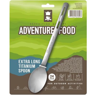Adventure Food Titanlöffel - Lang, Leicht, Robust - Löffel Adventure Food Titanlöffel - Lang, Leicht, Robust - Löffel