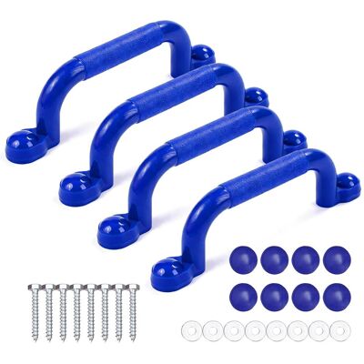 Relaxdays, Klettergriffe, (Blau) Relaxdays, Klettergriffe, (Blau)
