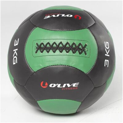 Olive, Medizinball, (3 kg) Olive, Medizinball, (3 kg)