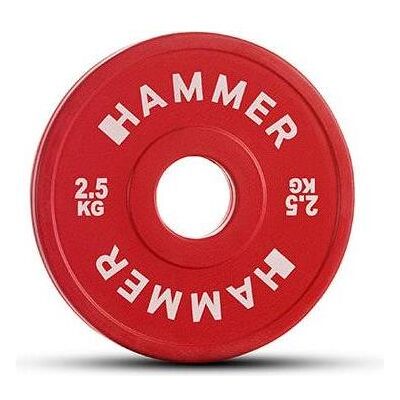 Hammer Fitness, Hantelscheiben, (1 x 2.5 kg) Hammer Fitness, Hantelscheiben, (1 x 2.5 kg)