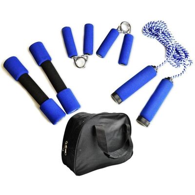 Master Lock Fitness-Set - Hanteln, Springseil, Tragetasche Master Lock Fitness-Set - Hanteln, Springseil, Tragetasche
