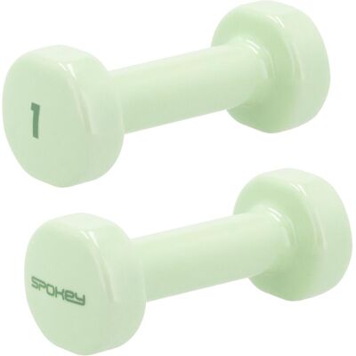 Spokey - SHAPE 2x1KG - Hellgrün - Hanteln Spokey - SHAPE 2x1KG - Hellgrün - Hanteln