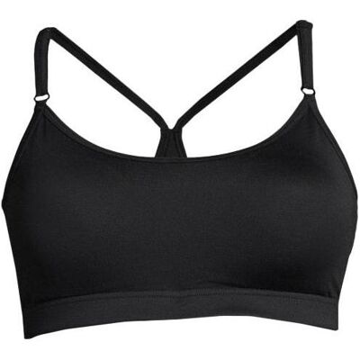 Casall Schwarzer Sport-BH - Mittlerer Halt Casall Schwarzer Sport-BH - Mittlerer Halt