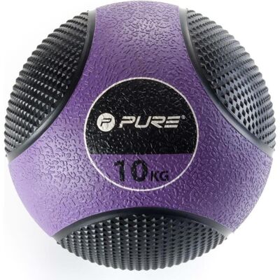 Pure2Improve Medizinball - 10kg Lila/Schwarz - Fitnessgerät Pure2Improve Medizinball - 10kg Lila/Schwarz - Fitnessgerät