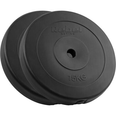 Rebel, Hanteln, (2 x 15 kg) Rebel, Hanteln, (2 x 15 kg)