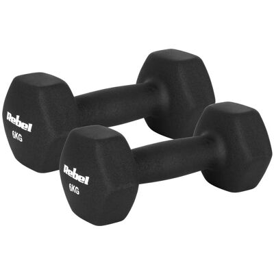 Rebel, Hanteln, (2 x 6 kg) Rebel, Hanteln, (2 x 6 kg)