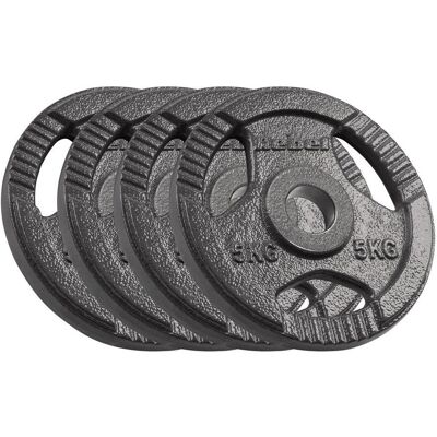 Rebel, Hantelscheiben, (4 x 5 kg) Rebel, Hantelscheiben, (4 x 5 kg)