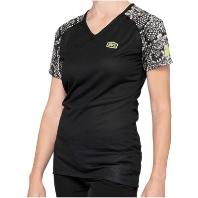 100%, Damen, Velotrikot, Airmatic (M), Schwarz, Weiss, M 100%, Damen, Velotrikot, Airmatic (M), Schwarz, Weiss, M