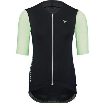 Silvini, Damen, Velotrikot, Auronza (S), Grün, Schwarz, S Silvini, Damen, Velotrikot, Auronza (S), Grün, Schwarz, S