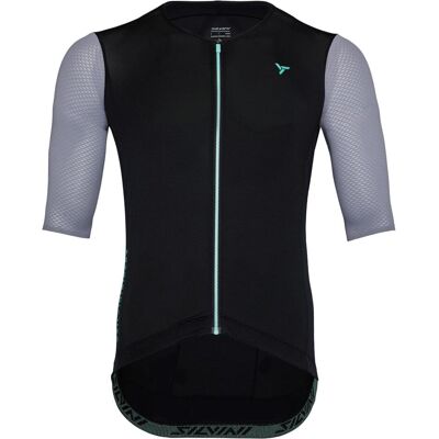 Silvini, Herren, Velotrikot, Auronzo (S), Schwarz, S Silvini, Herren, Velotrikot, Auronzo (S), Schwarz, S