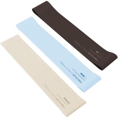 Spokey, Fitnessband, (0.50 m, Leicht, Mittel, Stark) Spokey, Fitnessband, (0.50 m, Leicht, Mittel, Stark)