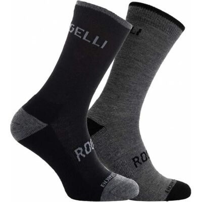 MGA, Unisex, Sportsocken, Fahrrad (40 - 43), Schwarz, Grau MGA, Unisex, Sportsocken, Fahrrad (40 - 43), Schwarz, Grau